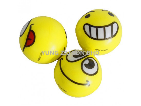 (1PCS)6.3CM SPONGE BALL(EXPRESSION)